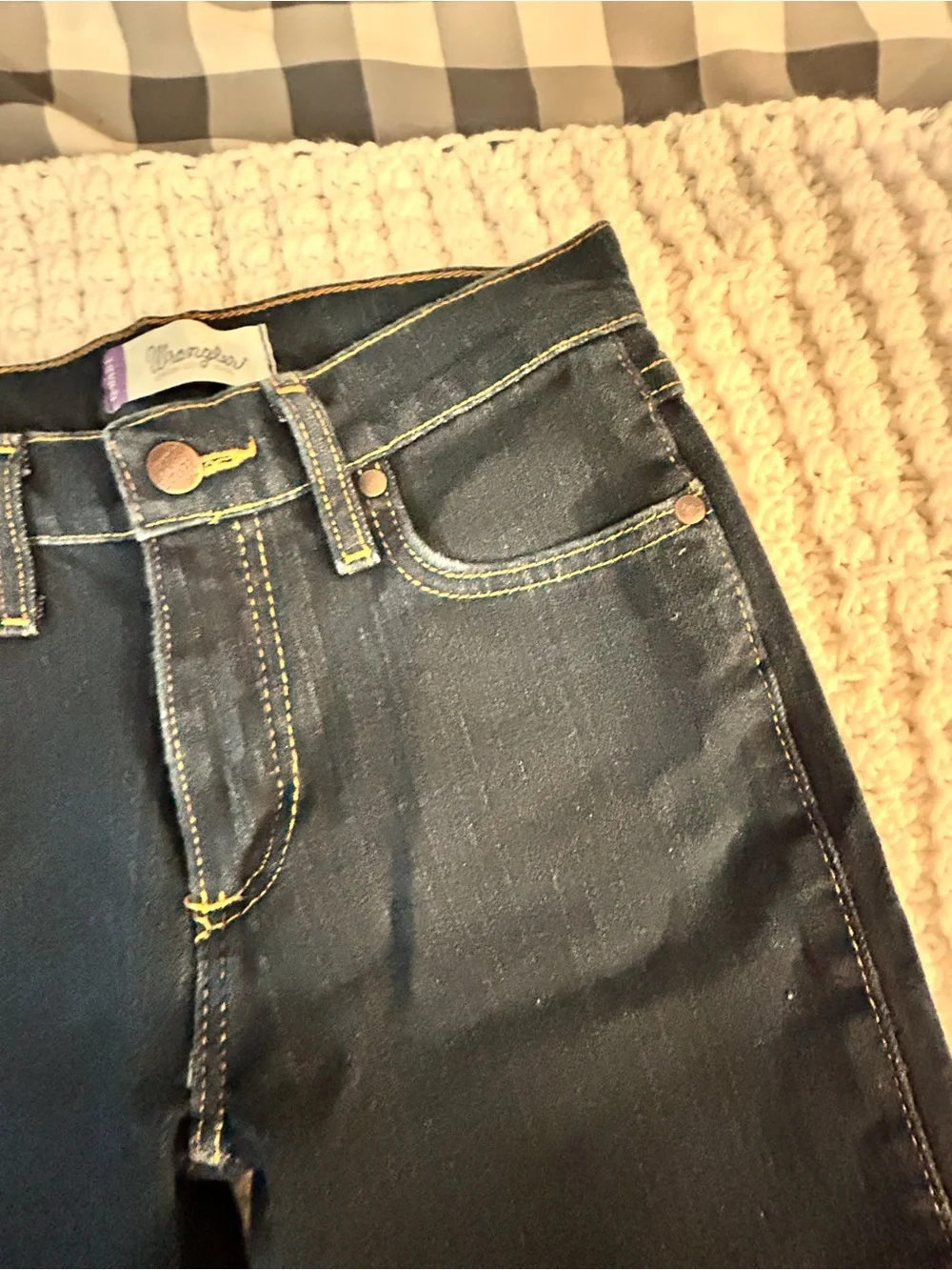 Wrangler Kids Dark Indigo Flare Jeans